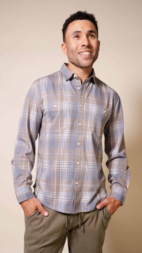 Andy Long Sleeve Plaid Shirt