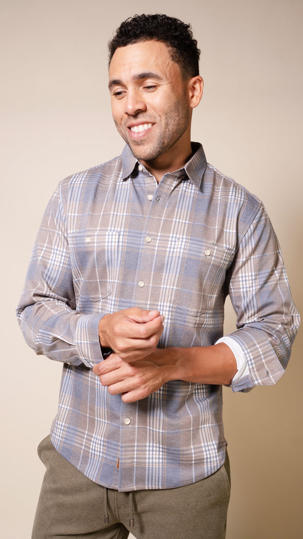 Andy Long Sleeve Plaid Shirt