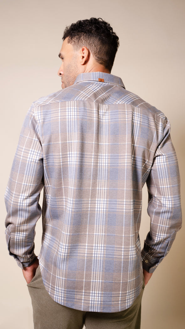 Andy Long Sleeve Plaid Shirt