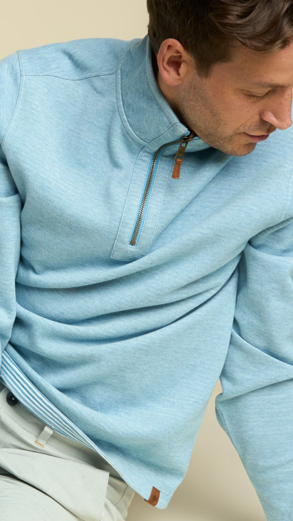 Felton Reversible Quarter Zip