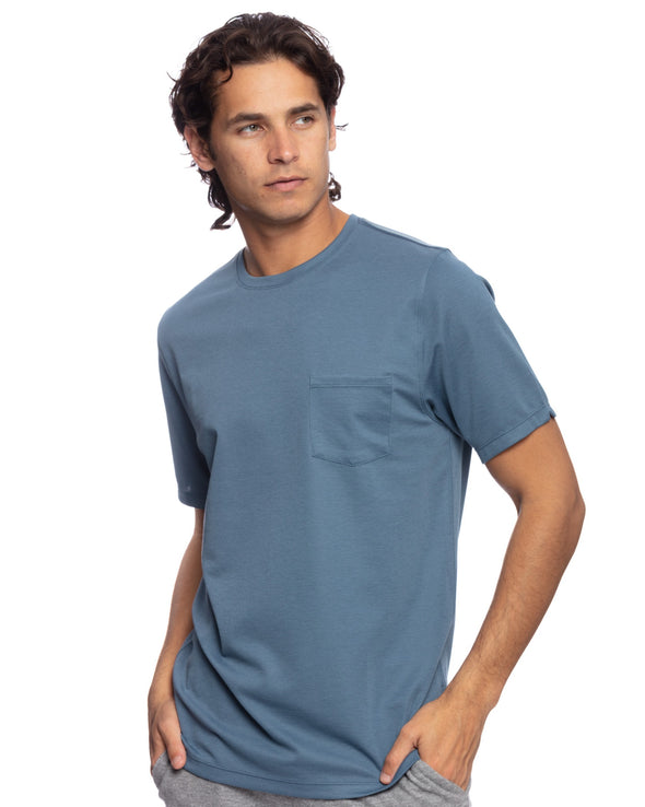 Westport Pocket Crew: Soft and Durable Men's Shirt for Everyday Wear